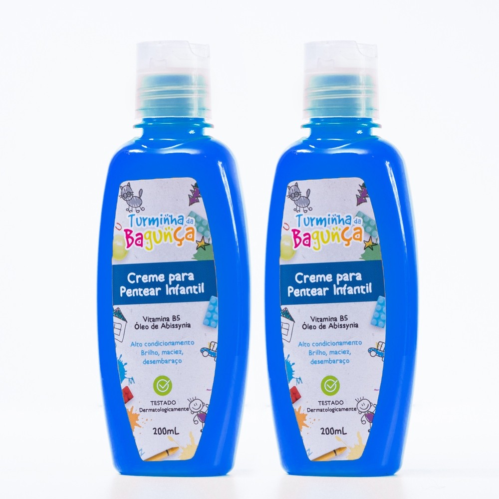 Creme para pentear infantil Turminha da Bagunça de 200 mililitros